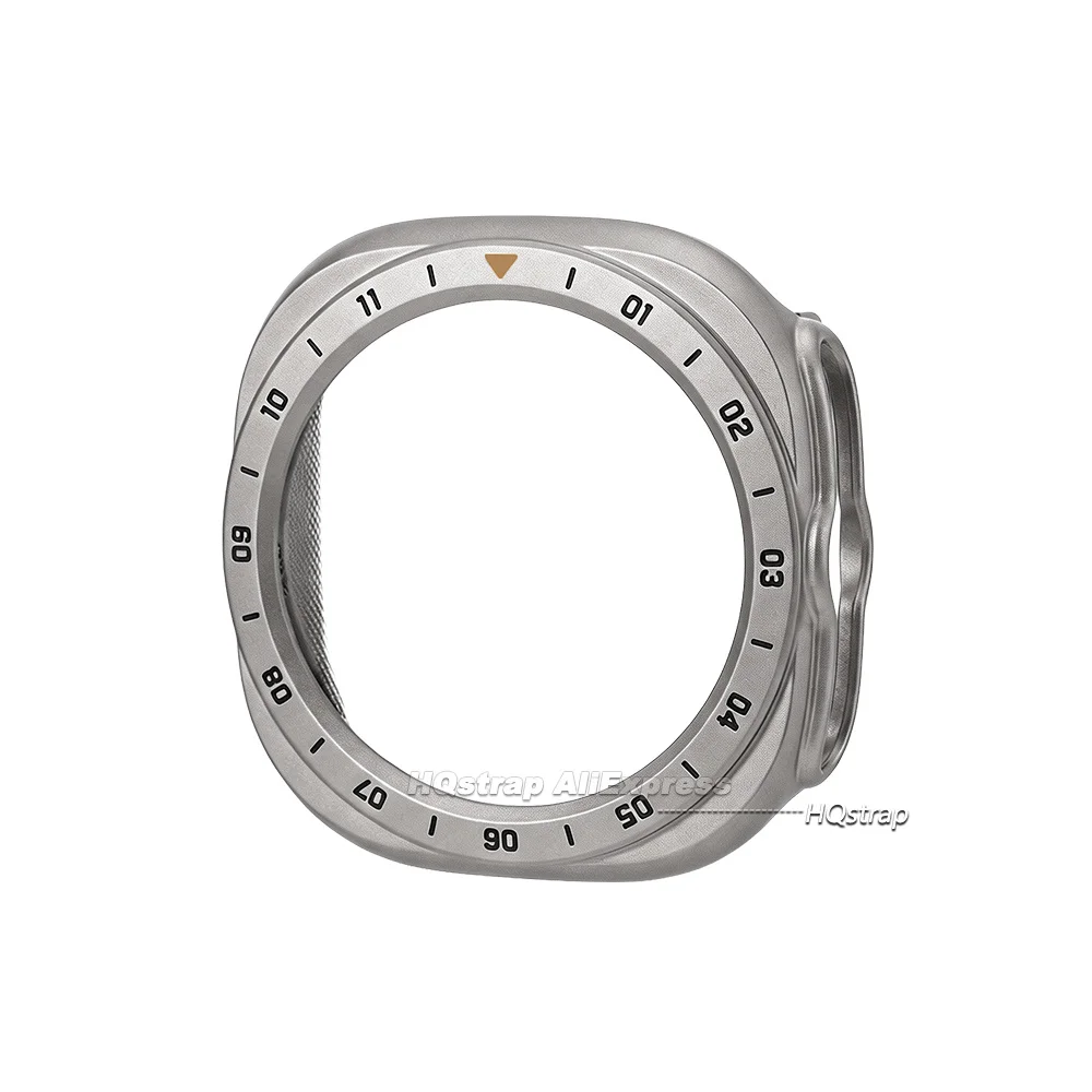 Enhanced Anti-Scratch Tempered Glass Watch Case with Hollow Frame