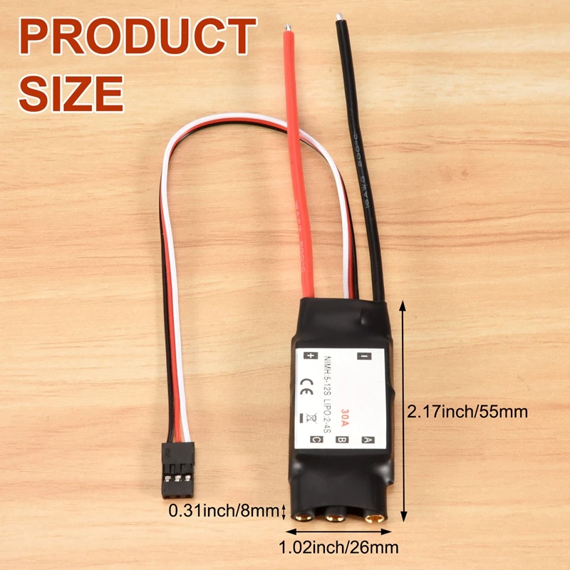 HP Simonk 30A ESC Brushless Speed Controller BEC 2A For Quadcopter F450 X525