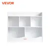 VEVOR Kid Storage Cubby Toy Storage Organizer with Bookshelf Children Book Toy Shelf for Kids Room Playroom Kindergarten Nursery 1