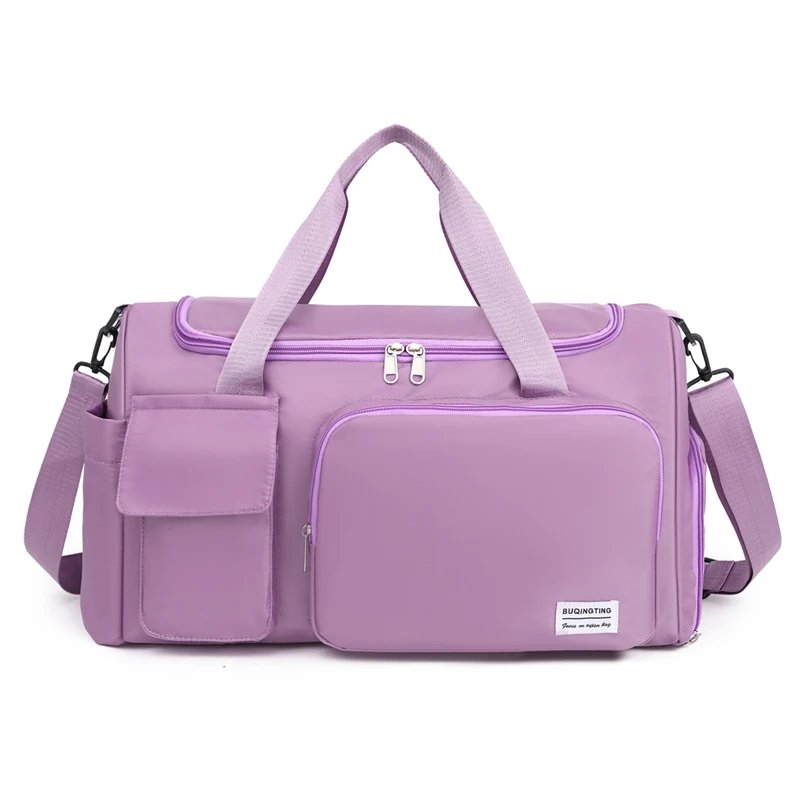 Unisex Large Capacity Travel Luggage Bag, Sports Gym Bag