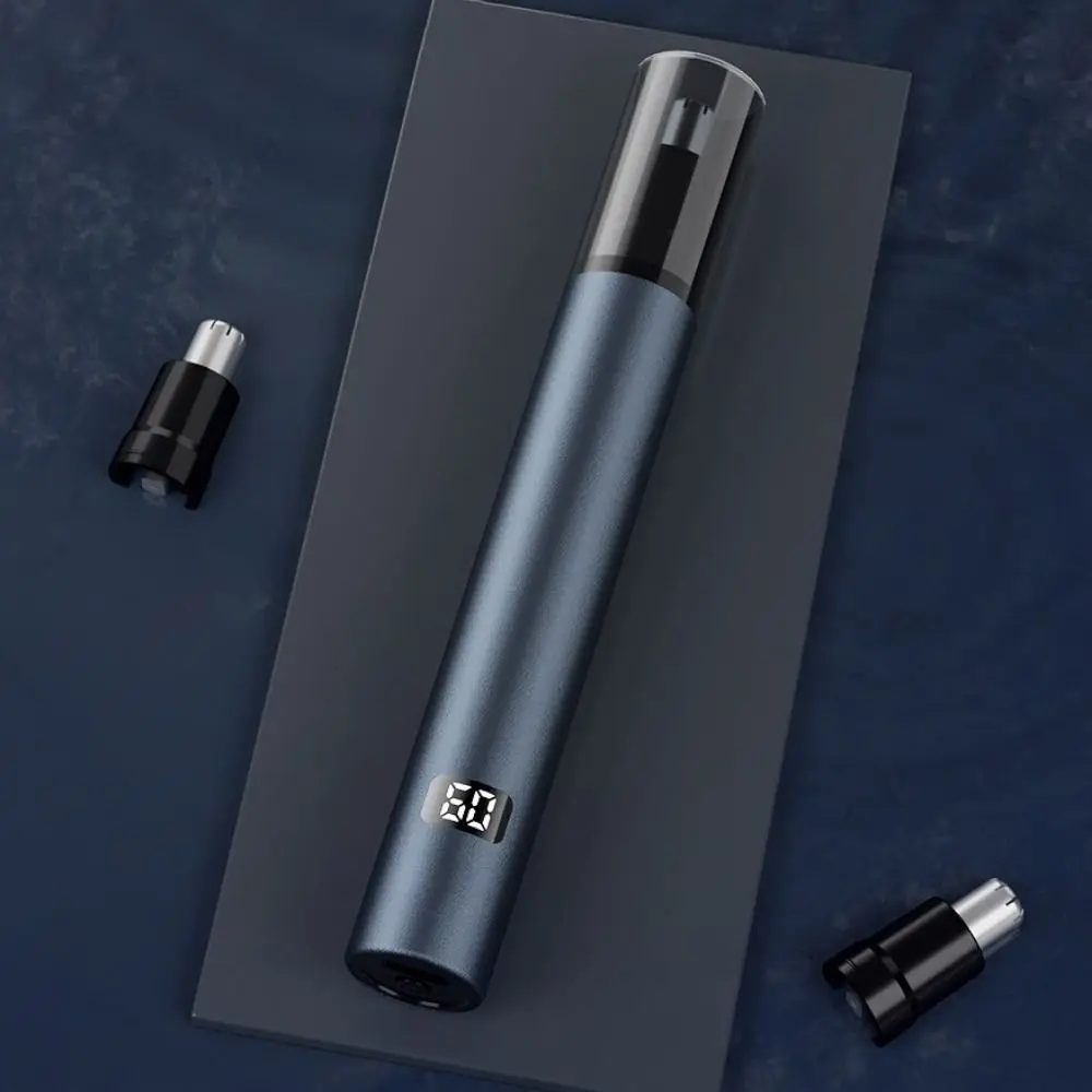 USB 충전식 전기 코털 트리머 디지털 디스플레이 방수 코털 제거기 무통 트리밍 안전
