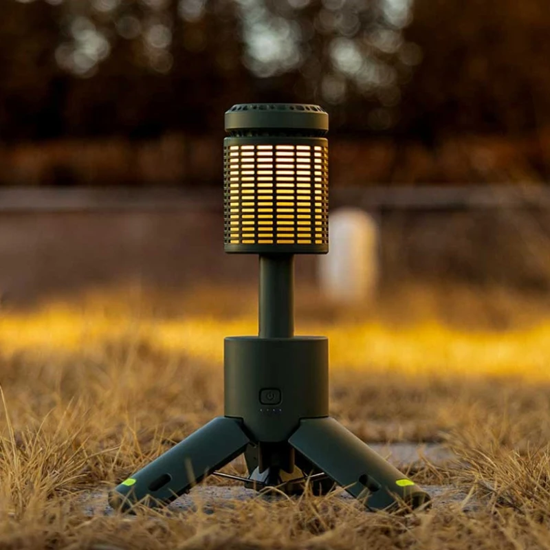 SakerPlus Draagbare campinglamp, 14000 mAh telescopische campinglantaarn met oplaadbare voeding, dimbare magnetische tentlampen 6000 lumen, buitenwerklampen voor wandelen, kamperen, thuisnoodgevallen