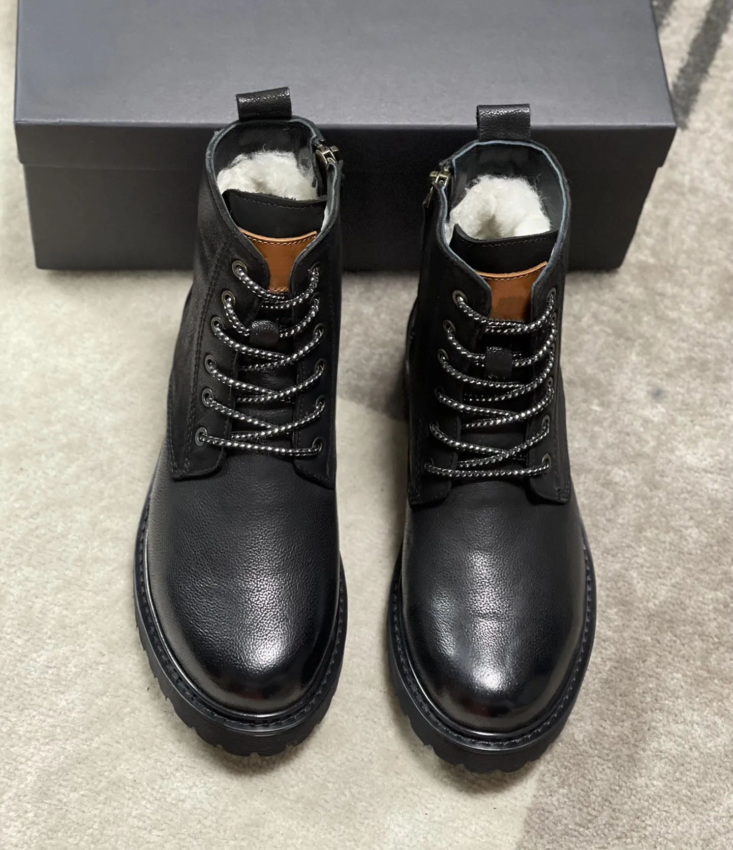 

2023 Autumn Winter Fashion New Women's Clothing Wool snow boots 1124