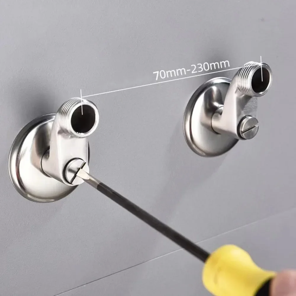 Adjustable Angle Valve Replacement Shower Faucet Adapter Part Stainless Steel Bathroom Corner Foot Accessories