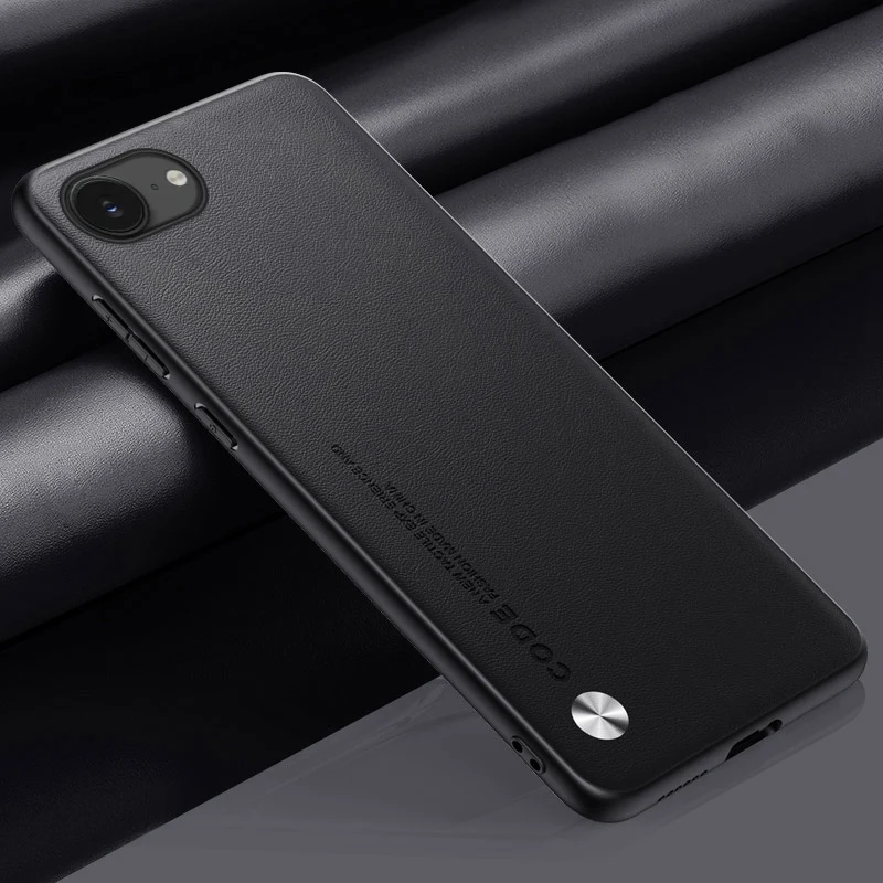 Premium PU Leather Shockproof Phone Case with Silicone Back Cover