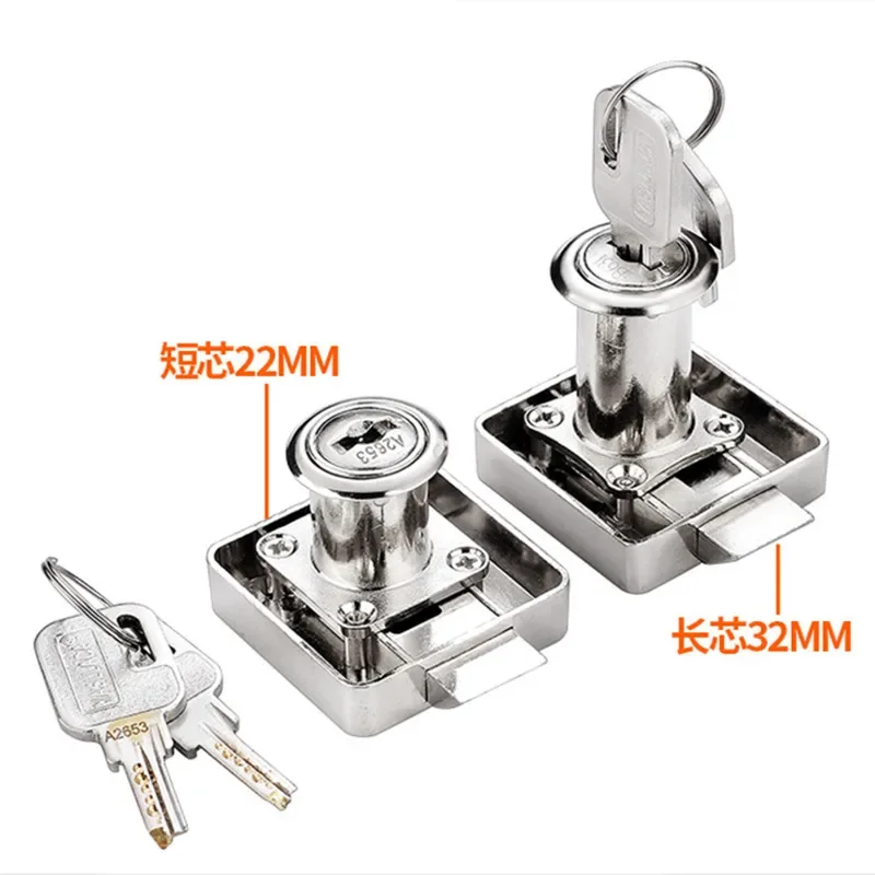Zinc Alloy Drawer Lock Security Office Cabinet Lock Locker Door Bolt Cam Cylinder Locks Furniture Hardware Cabinet Door Lock Drawer Lock
