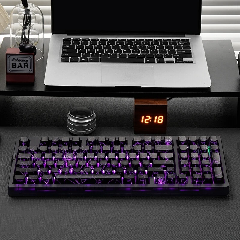 ZORNHER ZH980 Cobweb Mechanical Keyboard Geming Wireless 2.4