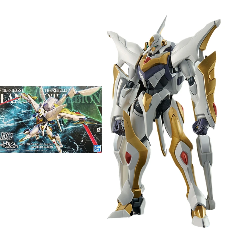 Bandai Original Anime Figure Code Geass Lelouch Of The Rebellion Lancelot Albion Anime Action Figure Toys Gifts For Children Action Figures Aliexpress