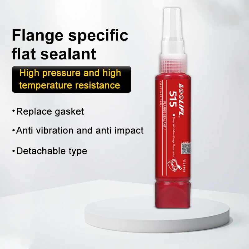 515 anaerobic top sealant, motor sealant instead of flange cover reducer, specially designed for high temperature heavy mechanical oil-resistant maintenance 6