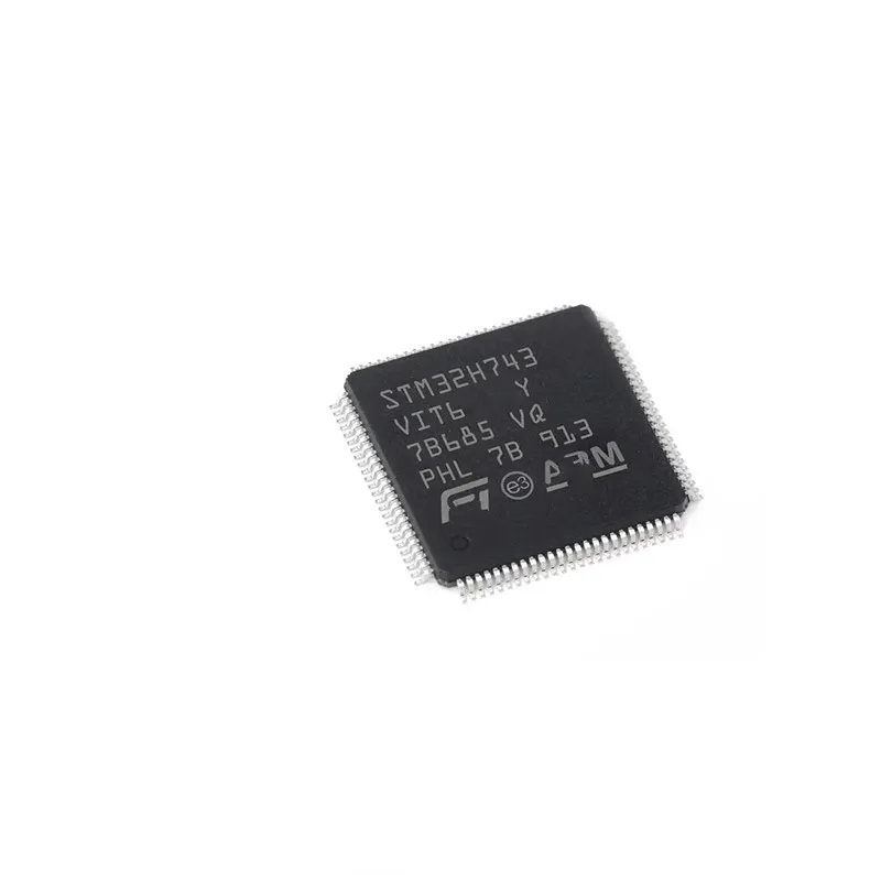 

2 шт., новинка STM32H743VIT6 STM32F407VGT6 STM32F407VET6 LQFP100