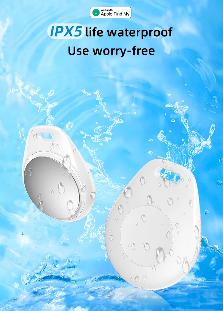 Bluetooth Key Finder GPS work with Apple Find My Global Network Smart AirTag Tra