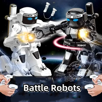 Robot da Combattimento RC 777-615 2.4G con Sensore di Movimento, Giocattoli Robot da Boxe Telecomandati per Bambini, Mini Robot Intelligenti da Combattimento per Ragazzi