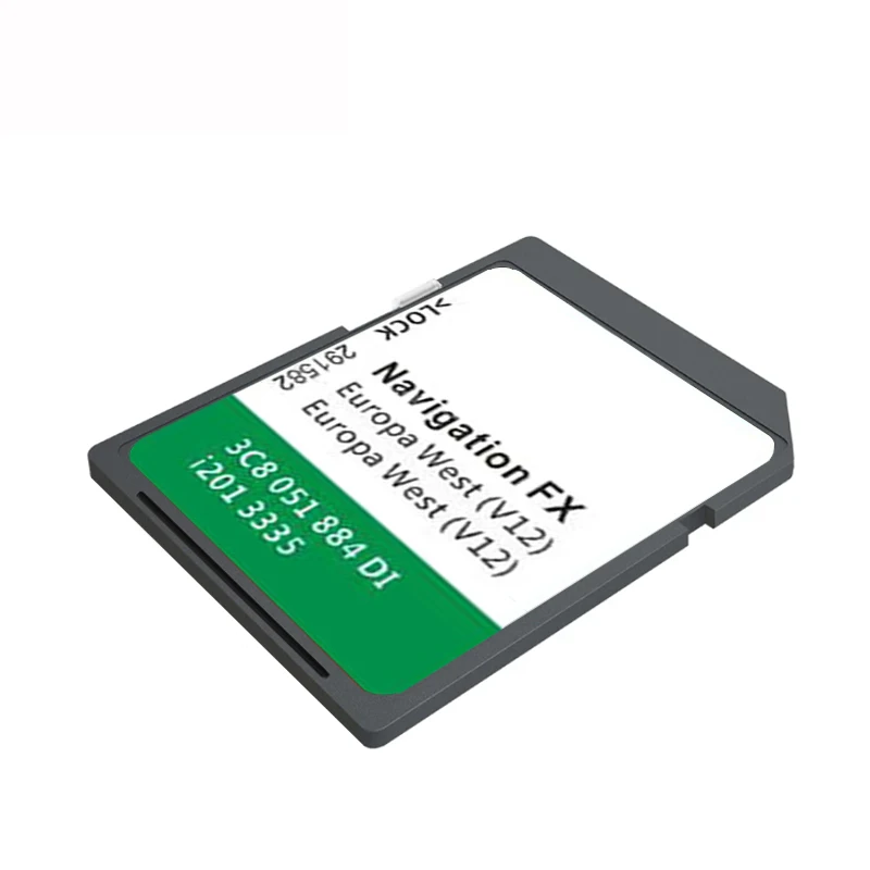 GPS 네비게이션 SD 맵 카드, VW 아마록 (2H) 2010 2019 유럽 SAT NAV용, 8GB FX V12 웨스트