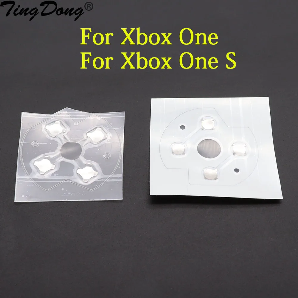 1 Pz Hoge Kwaliteit Metalen Geleidende Film D Pads Dome Snap Dome Pcb Board Voor Xbox One S Controller