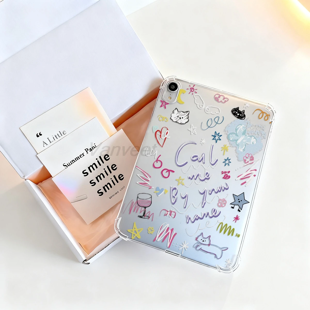 Transparent Silicone Tablet Case