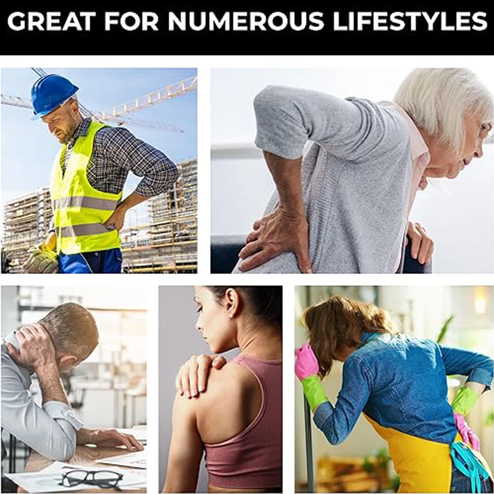 Household Plus Massager 7000 Digital TENS Unit For Pain Relief Electric Physical Muscle Therapy Device Ems Tens Pulse Instrument 5