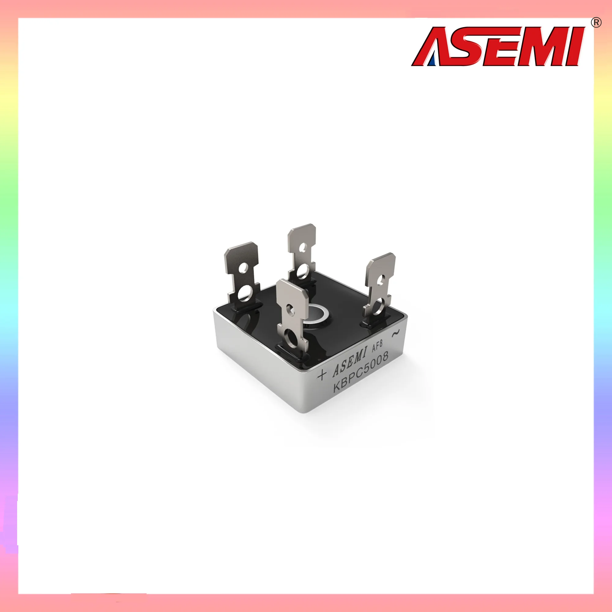 KBPC5008 180mil Brückengleichrichterdiode 50A 800V ASEMI