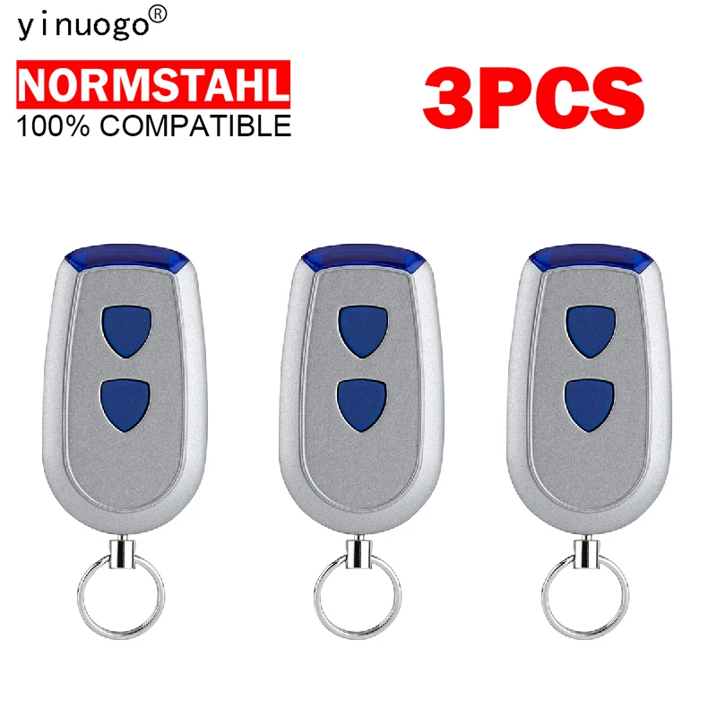 

3PCS NORMSTAHL Remote Control Gate N002800 T433 EA433 2K 4K 2KM RCU433 2K 4K Garage Door Openers Command 433.92MHz Rolling Code