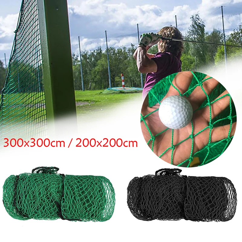 

Golf Practice Net 2/3Mx2/3M Heavy Duty Impact Netting Rope Border Sports Barrier Training Mesh Netting Golf Training Accessories