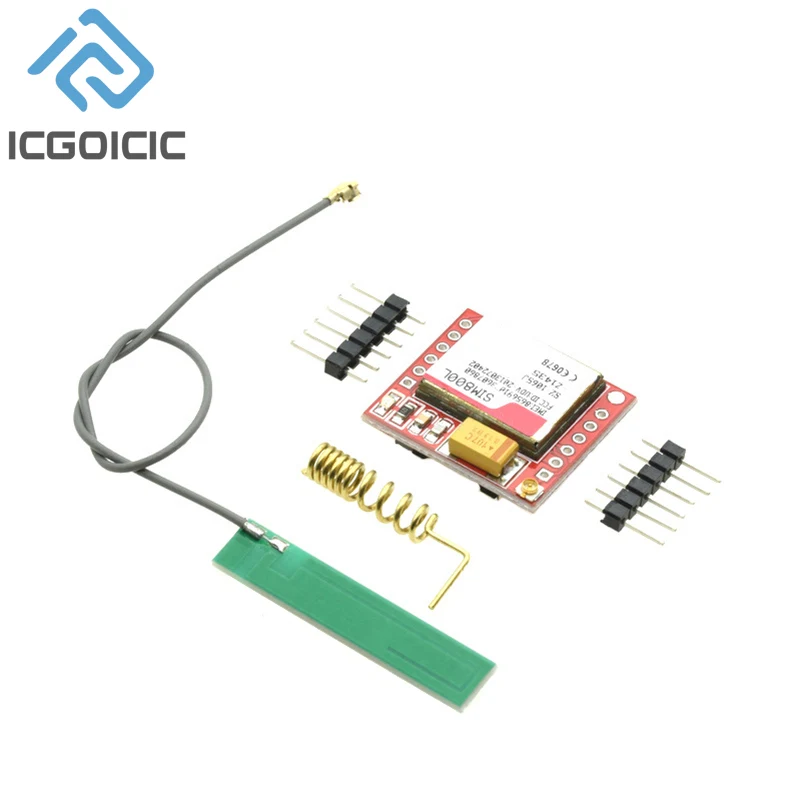 SIM800L GPRS GSM Module Micro SIM Card Core Quad-band TTL Serial Port Antenna PCB Wireless WIFI Board Smart Phone