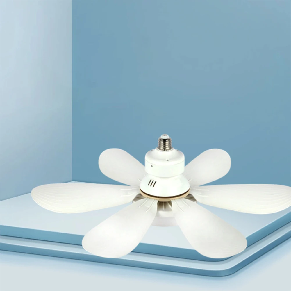 Description Picture 5 of itemIndoor Ceiling Fan with Light E26/E27 Base Quiet Ceiling Fan Light 3 Color Dimmable 3000-6500K White Ceiling Fan Remote Control