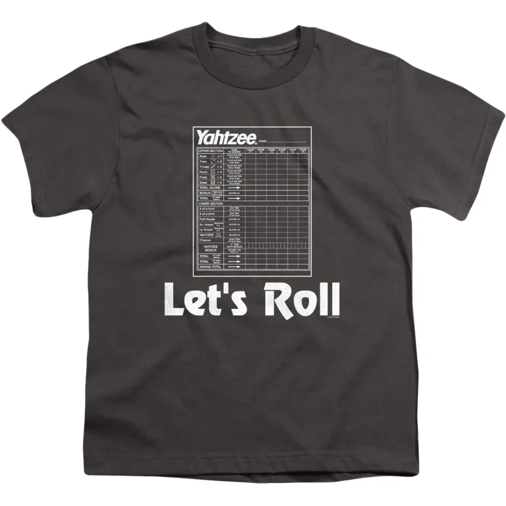 Youth Let'S Roll Yahtzee Shirt