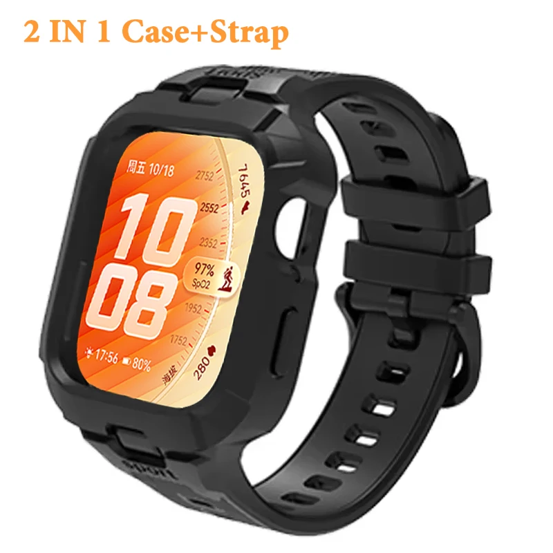 Versatile 2-in-1 Watch Case with Strap and Bumper Frame Protector