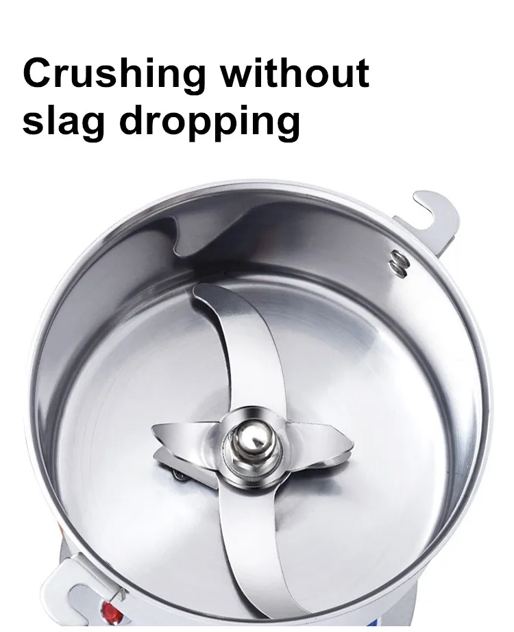 150G Grains Spices Cereals Coffee Dry Food Grinder Machine Gristmill Home Beans Espresso Electric Medicine Powder Crusher 1200W