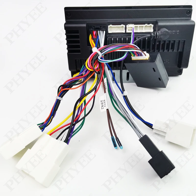 Local Warehouse] Car 16 Pin Android Wire Harness Power Cable Adapter With Canbus For Toyota Corolla/Camry/RAV4/Crown/Reiz LZC Toyota Radio Cable 16P Local Supplier Warranty   | PH