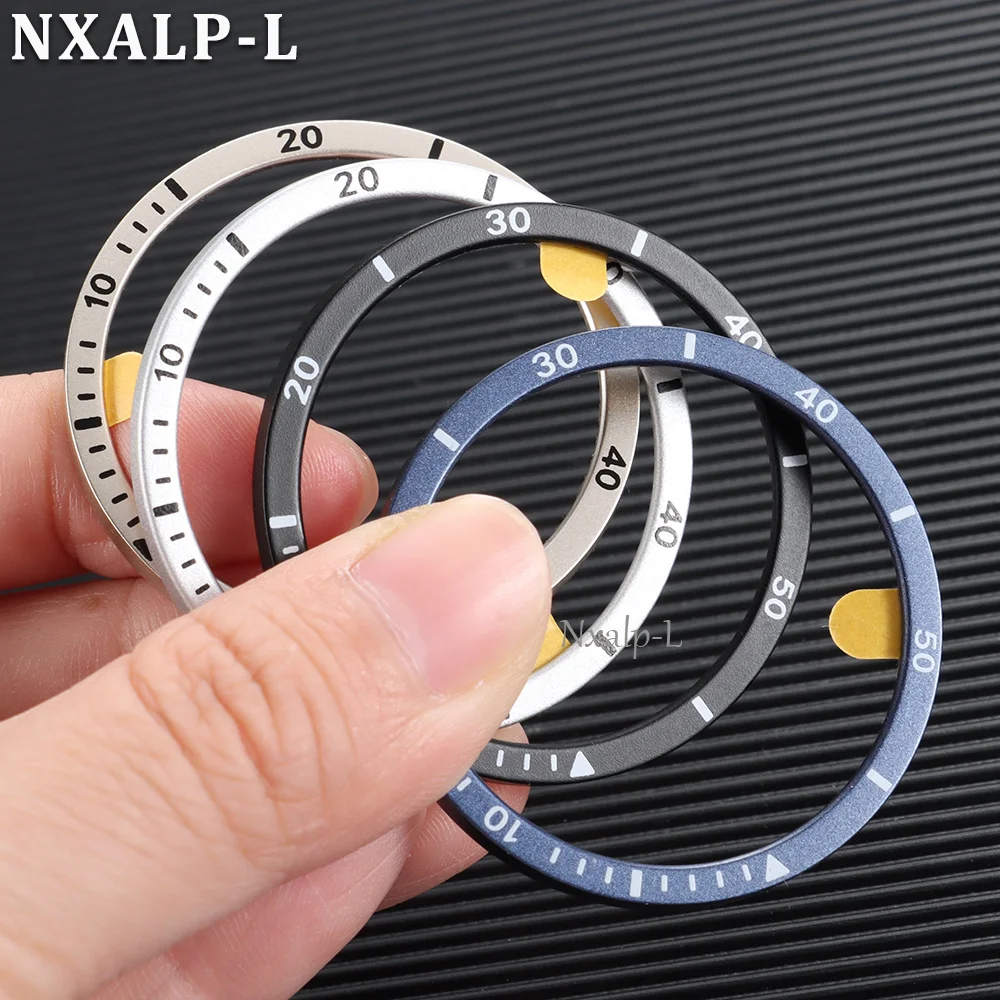 Elegant Time/Speed Scale Metal Bezel Ring Cover – Protective Watch Frame Accessory