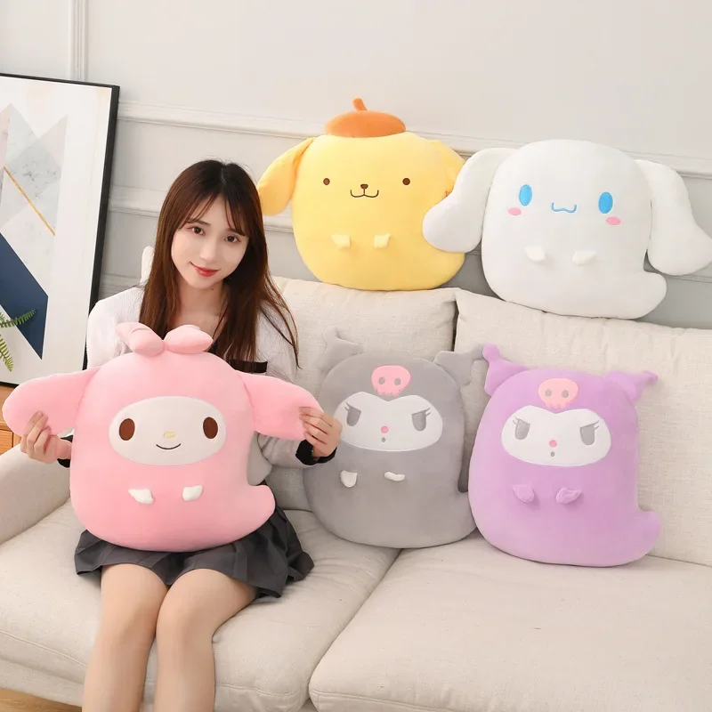 

Подушка плюшевая Sanrio Melody Pom Purin Cinnamoroll Kuromi, 42 см