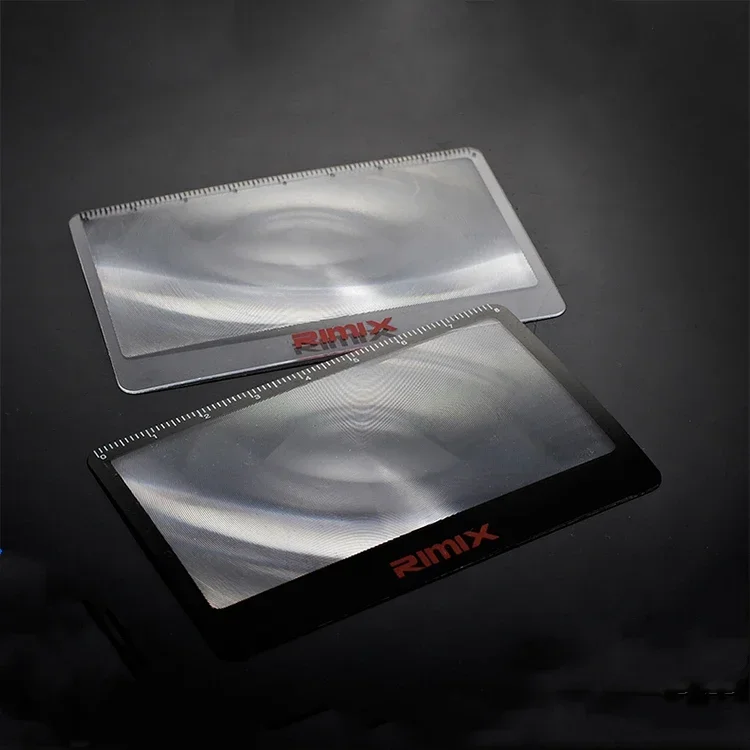 Tool Card Multi Function Tool Keychain Tool 3 Times Rate Magnifier Starter Portable Card Magnifier Camping Magnifying Glass Card Multi Tools Outdoor Survival Pocket Tools