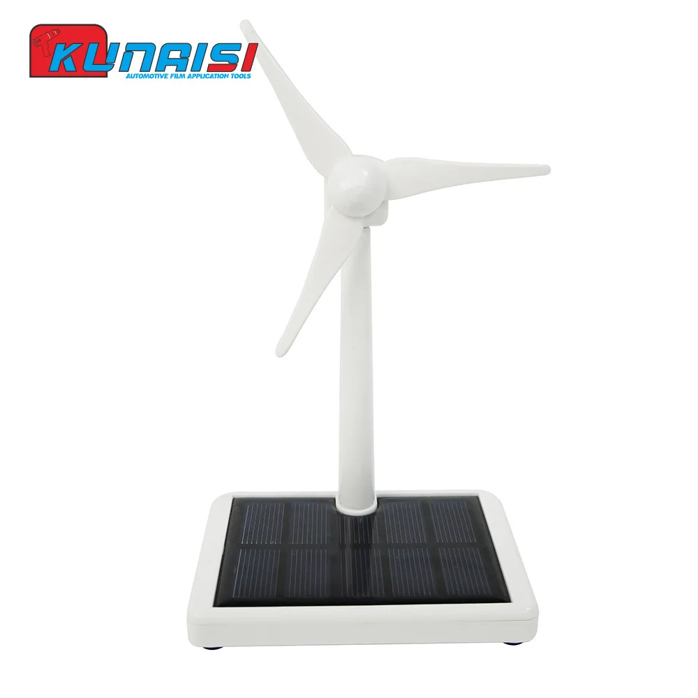 Solar Fan KUNAISI Mini Solar Fan Solar Energy Thermal Fan For Window Tint Film Heat Rejection Test