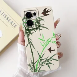 Fashion Sunset Girls Astronaut Soft Silicone Phone Cover - Oppo Reno 13F 4G (TYbai2167)
