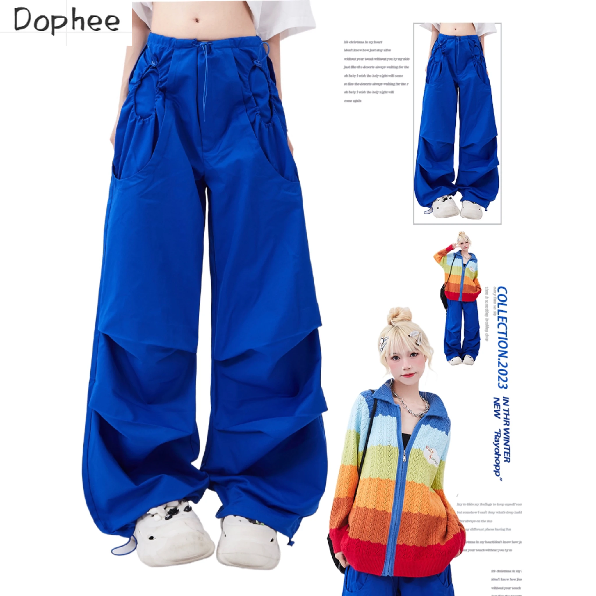 dophee-klein-pantalones-cargo-azules-para-mujer-pantalones-largos-de-dopamina-con-bolsillos-grandes-pantalones-rectos-informales-para-ninas-novedad-de-primavera-y-otono