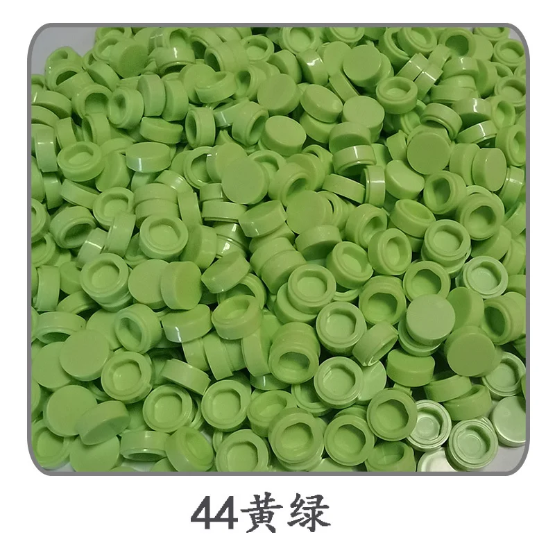 500-Piece Round Tile Set for Mosaic Art and Creative Building