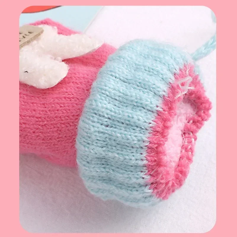 1-4 Years baby Winter Hand Gloves Knitted Mittens winter gloves baby mittens for Kids Boys Girls