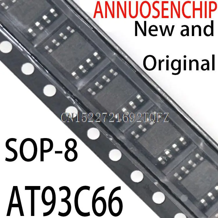 

100 шт., новые и оригинальные модели 93C66 AT93C66A-10SU-2.7 SOP-8 AT93C66