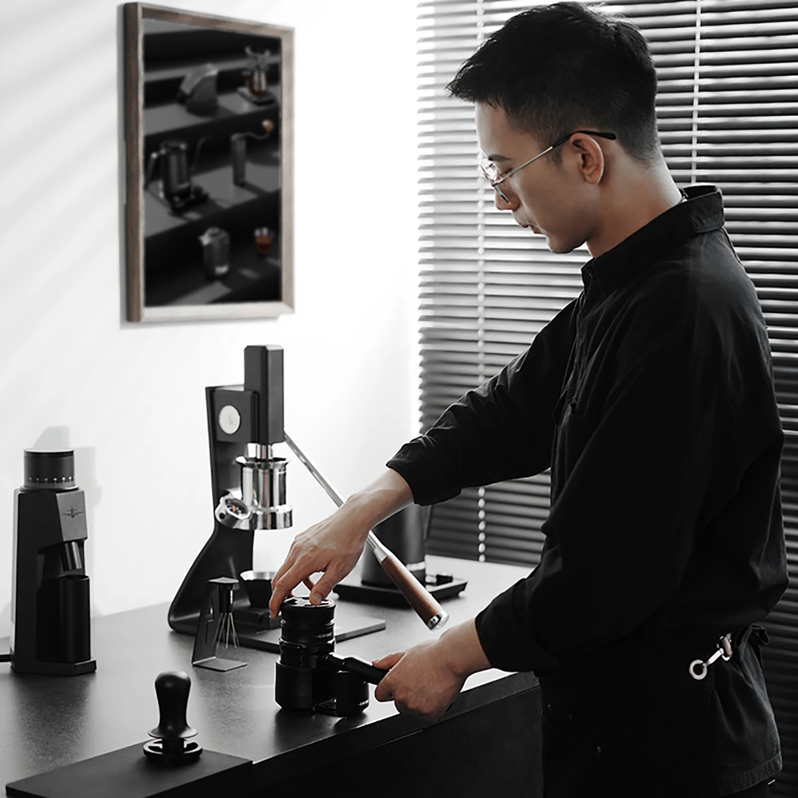 موزع قهوة احترافي 51/53/58.5 مم