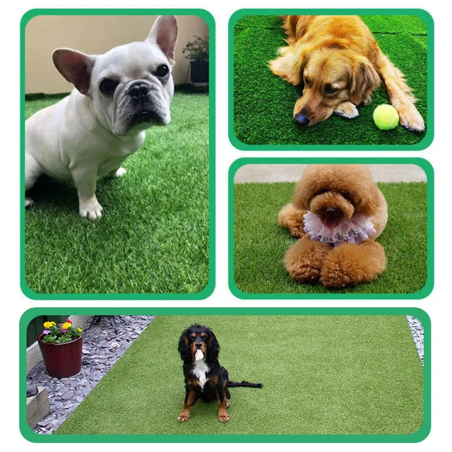 Kedvtelésből Tartott Fű Vizeletező Szőnyegzöld Mikro Táj Dekoráció Mini Tündérkert Szimuláció Mesterséges Hamis Moha Kültéri Kertészkedés Díszítés - Image 4