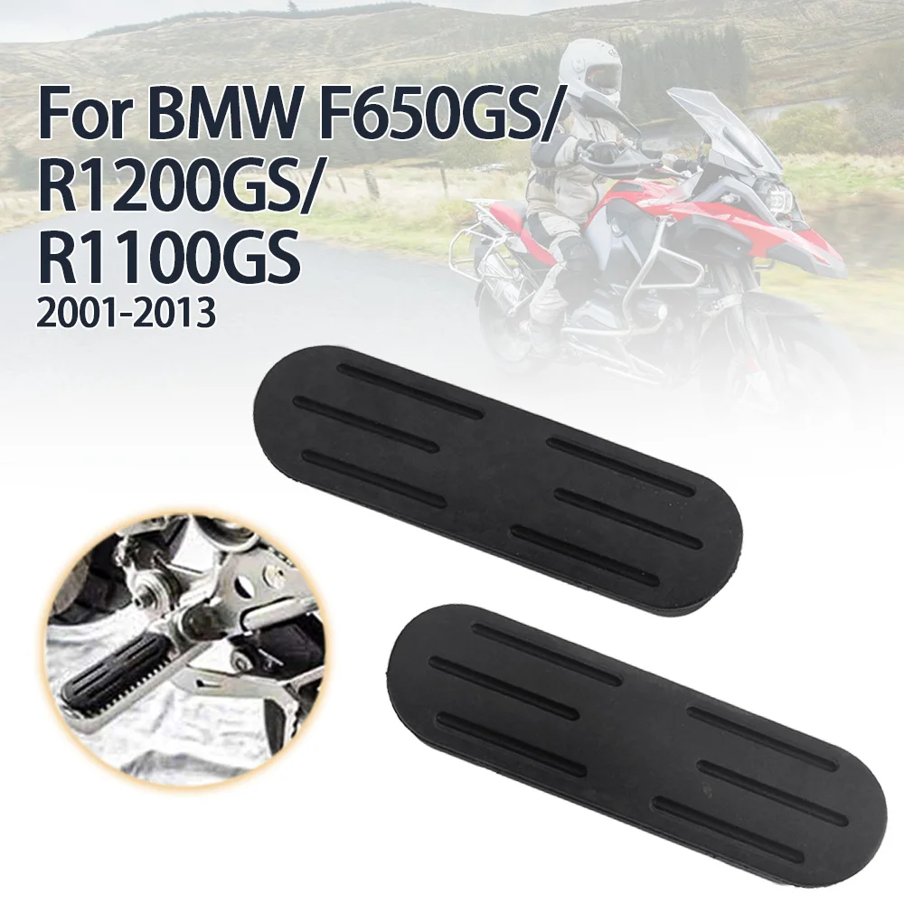 MotorcycleFrontFootpegPlateFootrestRubberForBMWR1200GS2005