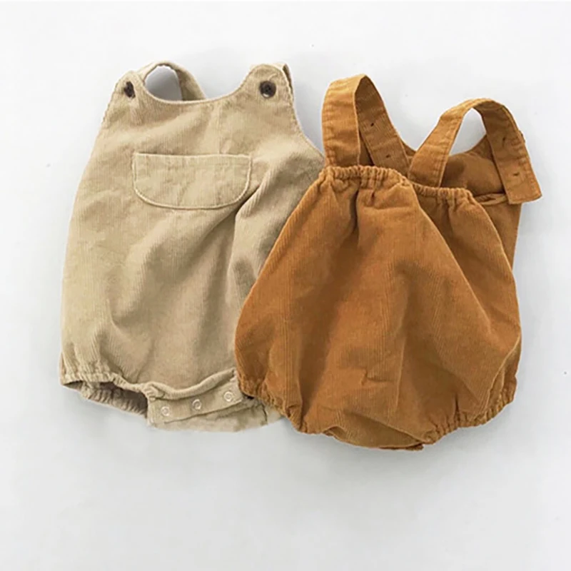Autumn Baby Corduroy Bodysuit for Boys and Girls