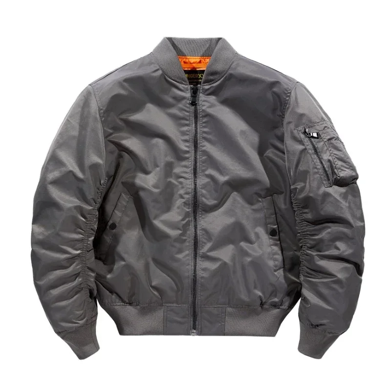 Spring Autumn Bomber Jacket Men Casual Fashion Ma1 Bomber Jacket Men's Motorcycle Windbreaker Men Ropa Para Hombre