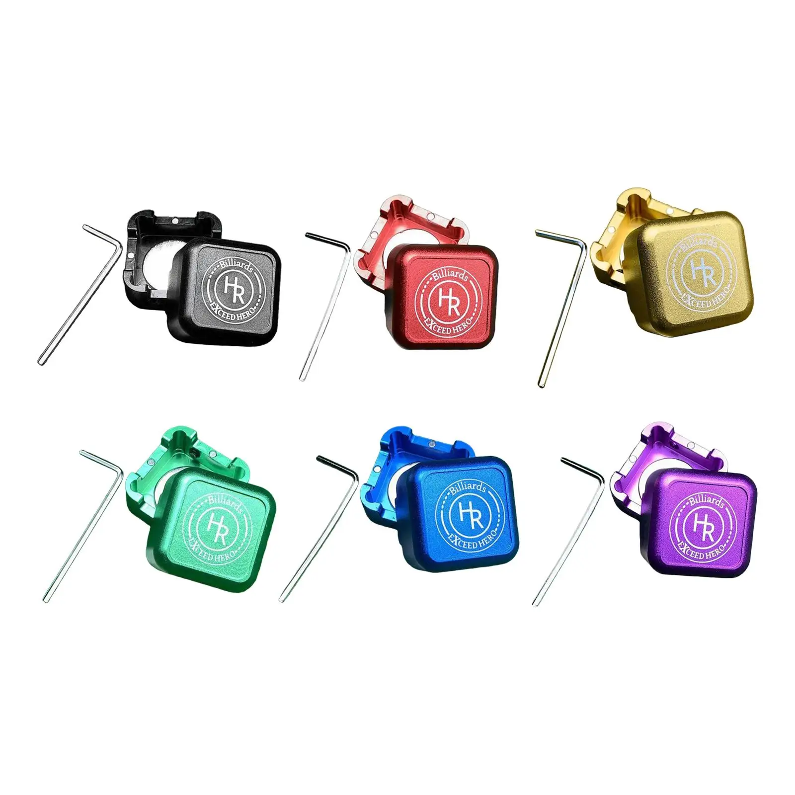 Billiard Chalk Storage Box Lightweight Container Pool Cue Chalk Holder for Sport Billiard Pool Table Beginner Snooke