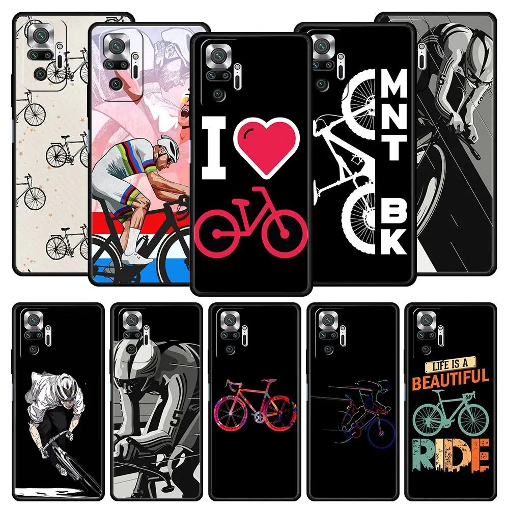 Mountain Bike Art Soft Phone Case