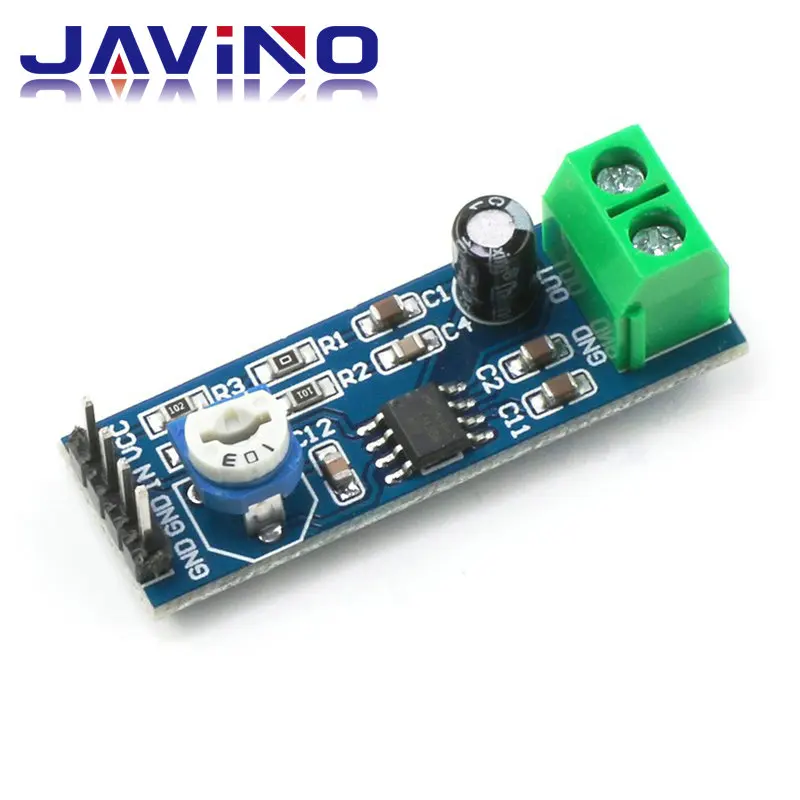 LM386 Audio Power Amplifier Module 200 Times Gain Amplifier Board mono