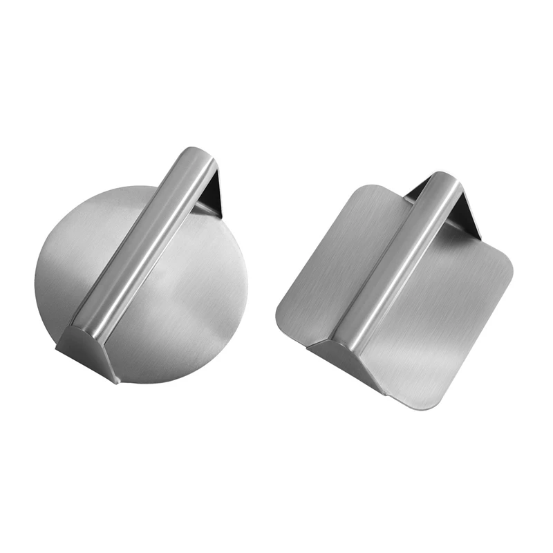 Pressa Per Hamburger In Acciaio Inossidabile, Smasher Per Hamburger, Kit Di Accessori Per Piastre Professionali, Pressa Per Griglia Perfetta Per La Co