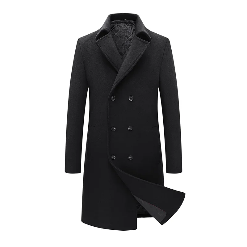 

Pastoral song qi long thickening in the 2022 new autumn and winter fur coat to keep warm man trench coat male fashion