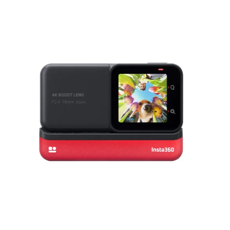 Insta360 ONE RS 방수 액션 카메라 및 5.7K 360 카메라, 트윈 렌즈, 360 렌즈, 4K 에디션, 오리지널 신제품