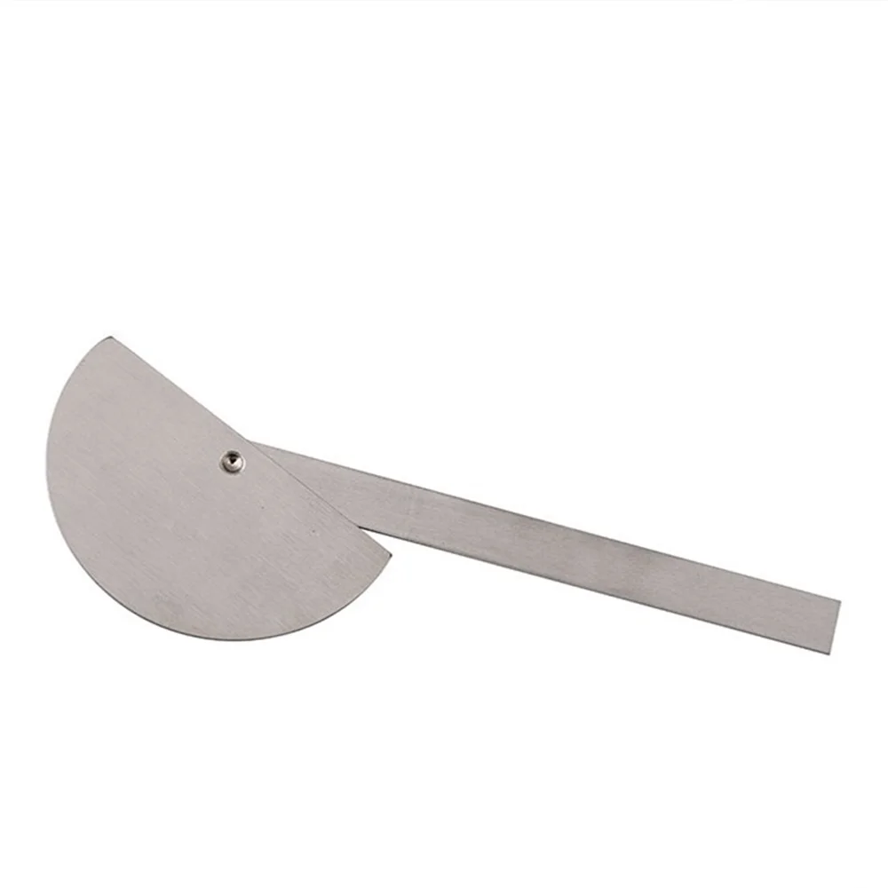 150mm 스테인레스 스틸 180도 측정자 각도기 자 측정 도구